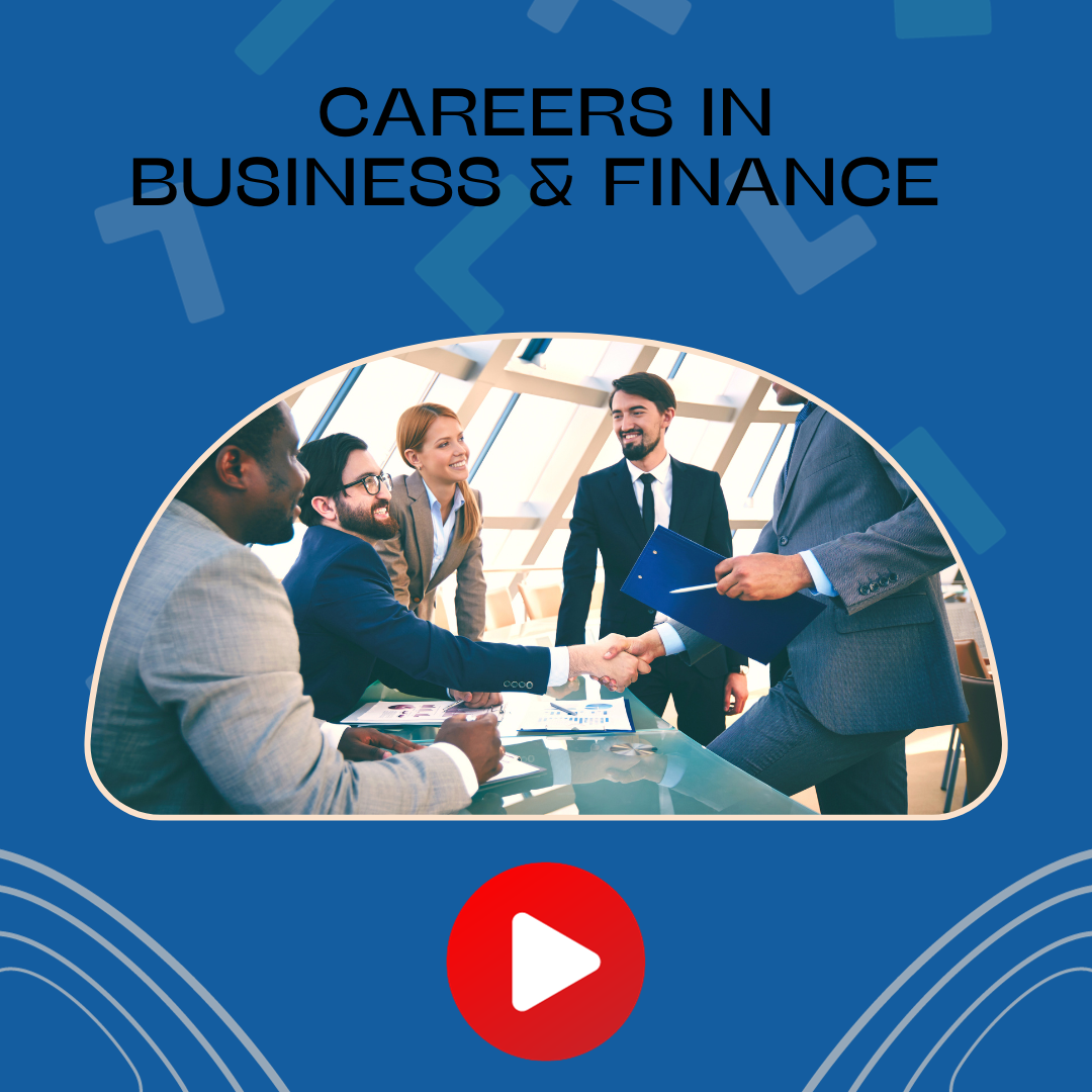 Career Masterclass Video - Careers in Business & Finance